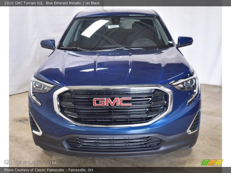 Blue Emerald Metallic / Jet Black 2020 GMC Terrain SLE