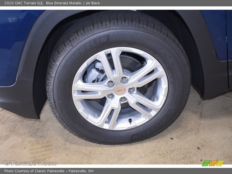 Blue Emerald Metallic / Jet Black 2020 GMC Terrain SLE