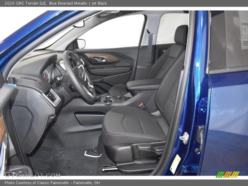 Blue Emerald Metallic / Jet Black 2020 GMC Terrain SLE