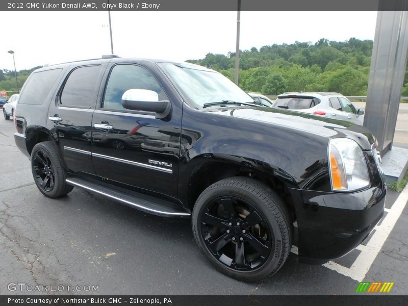Onyx Black / Ebony 2012 GMC Yukon Denali AWD