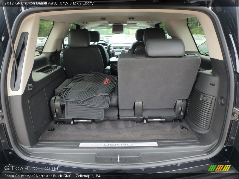Onyx Black / Ebony 2012 GMC Yukon Denali AWD