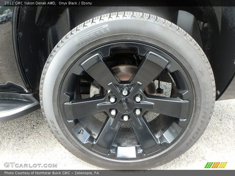 Onyx Black / Ebony 2012 GMC Yukon Denali AWD