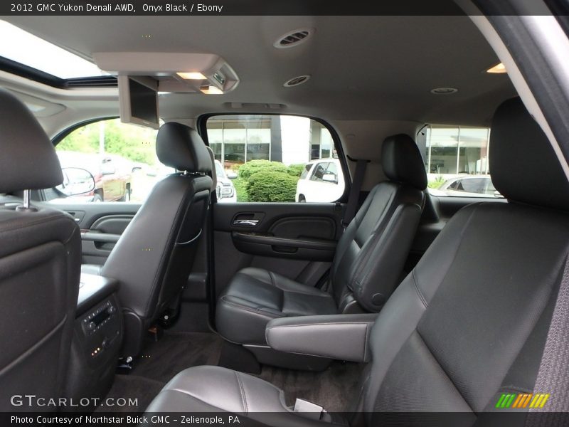 Onyx Black / Ebony 2012 GMC Yukon Denali AWD
