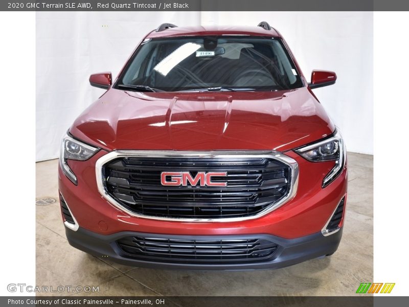 Red Quartz Tintcoat / Jet Black 2020 GMC Terrain SLE AWD