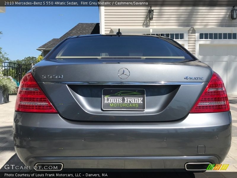 Flint Grey Metallic / Cashmere/Savanna 2010 Mercedes-Benz S 550 4Matic Sedan