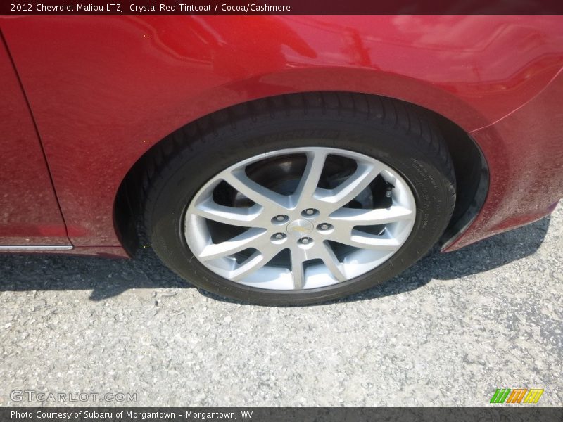 Crystal Red Tintcoat / Cocoa/Cashmere 2012 Chevrolet Malibu LTZ