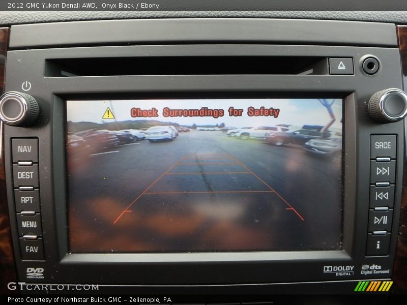 Onyx Black / Ebony 2012 GMC Yukon Denali AWD