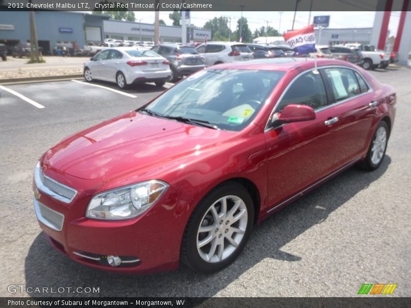 Crystal Red Tintcoat / Cocoa/Cashmere 2012 Chevrolet Malibu LTZ