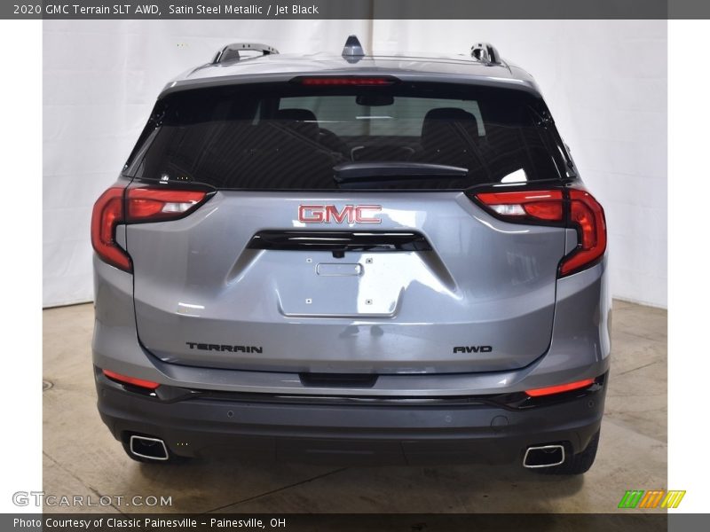 Satin Steel Metallic / Jet Black 2020 GMC Terrain SLT AWD