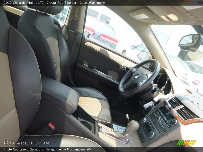 Crystal Red Tintcoat / Cocoa/Cashmere 2012 Chevrolet Malibu LTZ