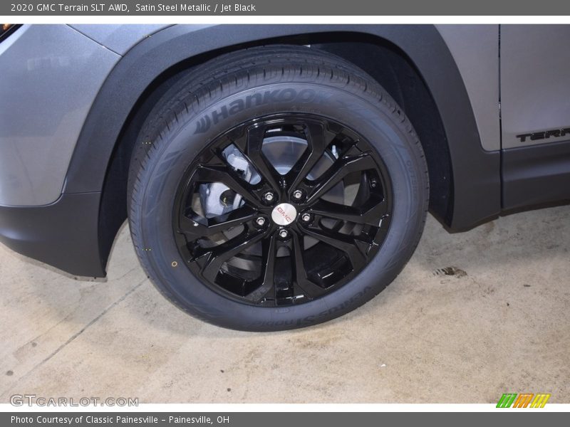 Satin Steel Metallic / Jet Black 2020 GMC Terrain SLT AWD
