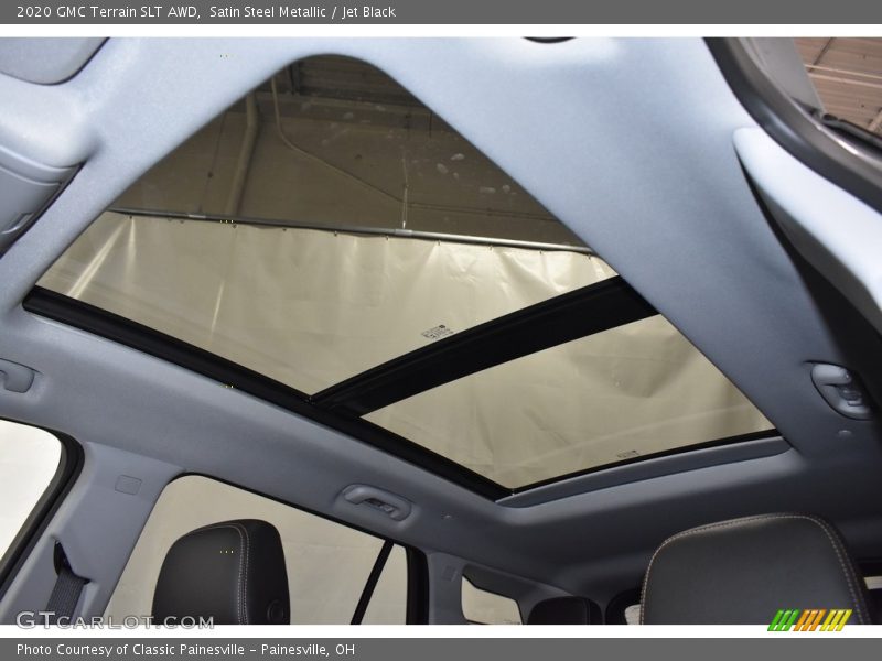 Satin Steel Metallic / Jet Black 2020 GMC Terrain SLT AWD