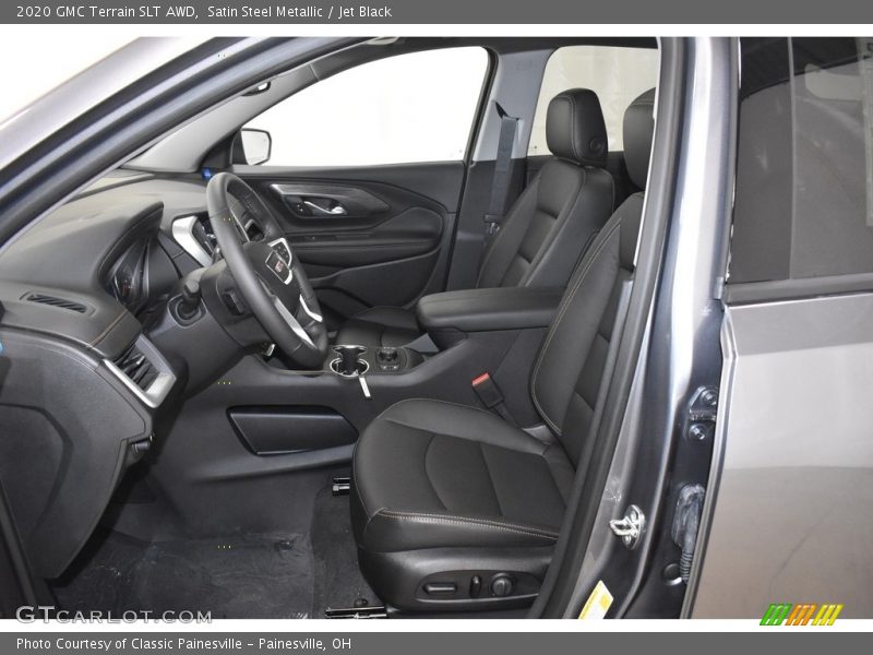 Satin Steel Metallic / Jet Black 2020 GMC Terrain SLT AWD
