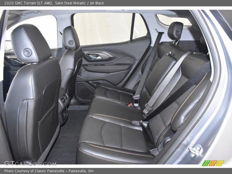 Satin Steel Metallic / Jet Black 2020 GMC Terrain SLT AWD