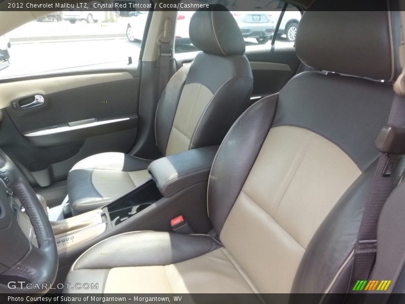 Crystal Red Tintcoat / Cocoa/Cashmere 2012 Chevrolet Malibu LTZ