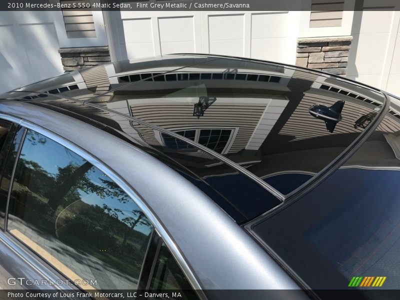 Flint Grey Metallic / Cashmere/Savanna 2010 Mercedes-Benz S 550 4Matic Sedan