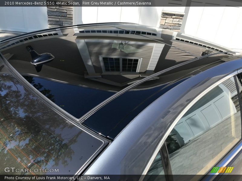 Flint Grey Metallic / Cashmere/Savanna 2010 Mercedes-Benz S 550 4Matic Sedan