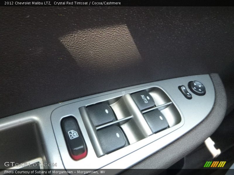 Crystal Red Tintcoat / Cocoa/Cashmere 2012 Chevrolet Malibu LTZ