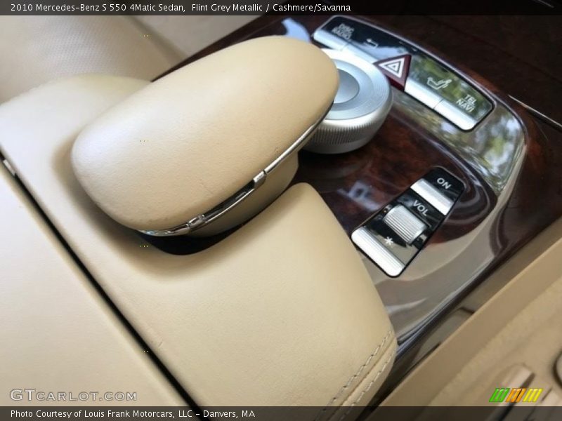 Flint Grey Metallic / Cashmere/Savanna 2010 Mercedes-Benz S 550 4Matic Sedan