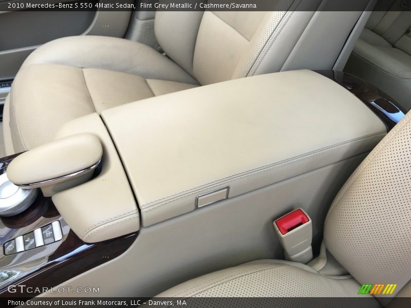 Flint Grey Metallic / Cashmere/Savanna 2010 Mercedes-Benz S 550 4Matic Sedan