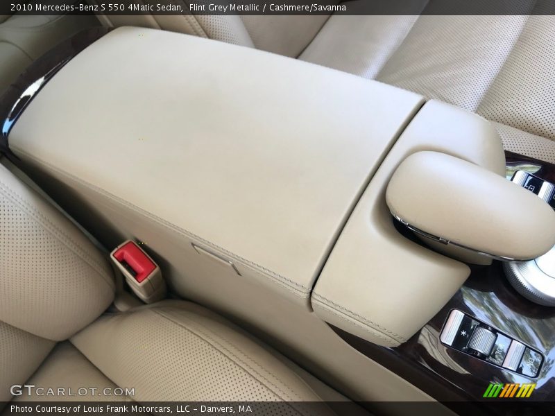 Flint Grey Metallic / Cashmere/Savanna 2010 Mercedes-Benz S 550 4Matic Sedan