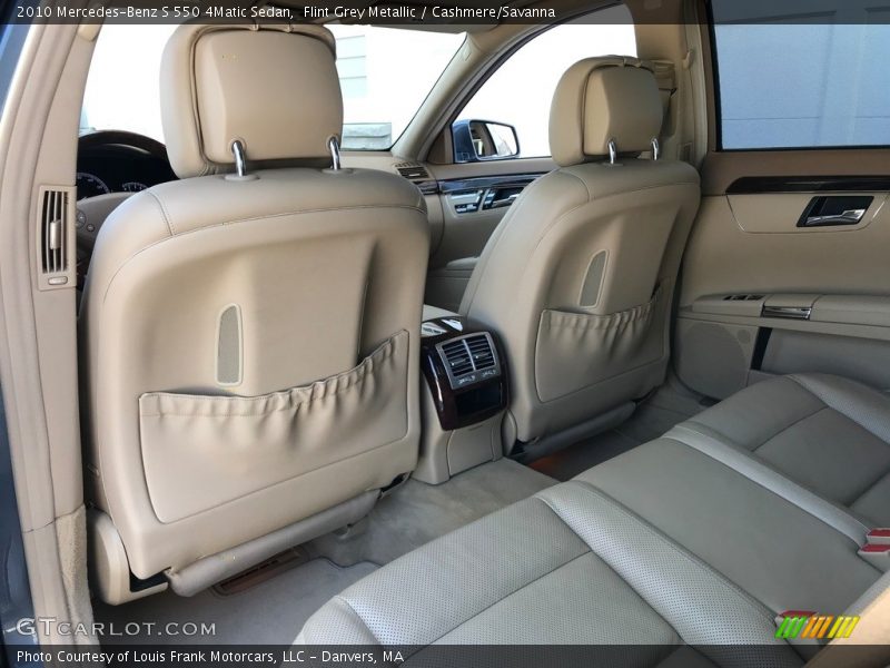 Flint Grey Metallic / Cashmere/Savanna 2010 Mercedes-Benz S 550 4Matic Sedan