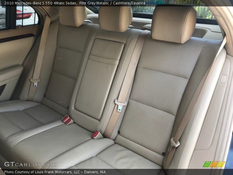 Flint Grey Metallic / Cashmere/Savanna 2010 Mercedes-Benz S 550 4Matic Sedan