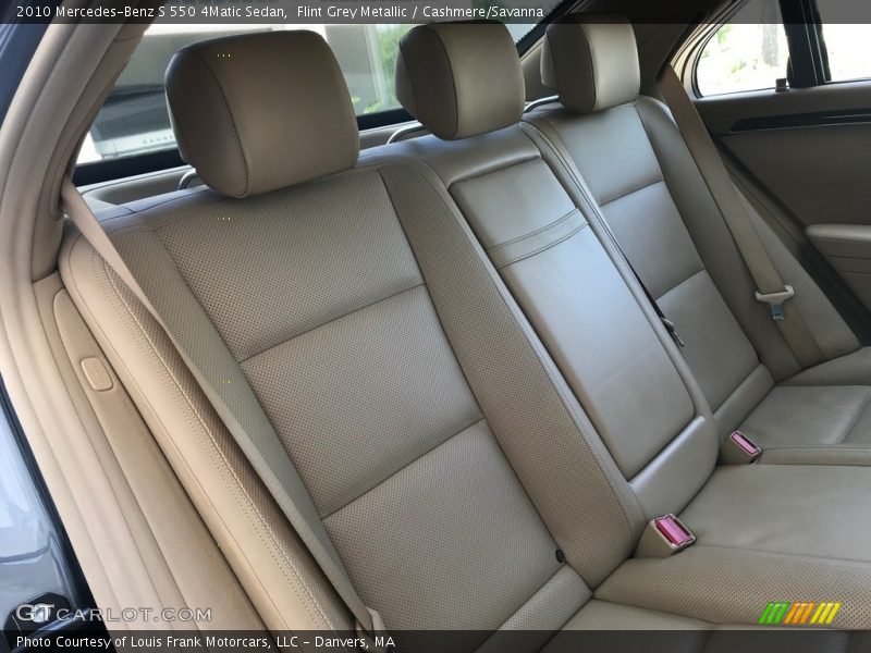 Flint Grey Metallic / Cashmere/Savanna 2010 Mercedes-Benz S 550 4Matic Sedan