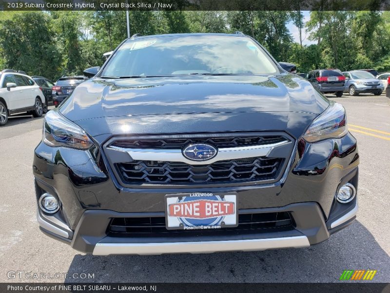 Crystal Black Silica / Navy 2019 Subaru Crosstrek Hybrid