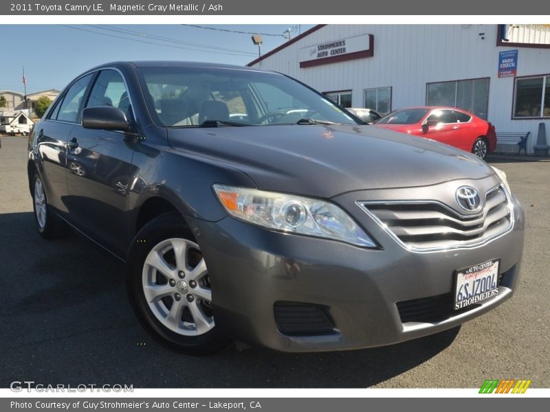 Magnetic Gray Metallic / Ash 2011 Toyota Camry LE