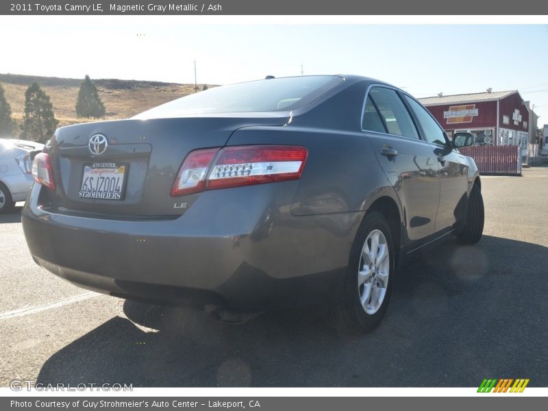 Magnetic Gray Metallic / Ash 2011 Toyota Camry LE