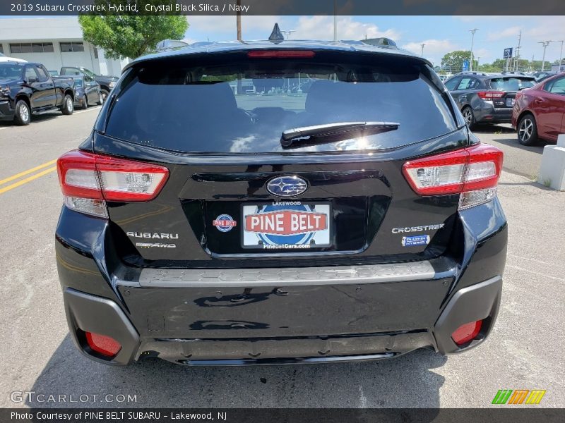 Crystal Black Silica / Navy 2019 Subaru Crosstrek Hybrid