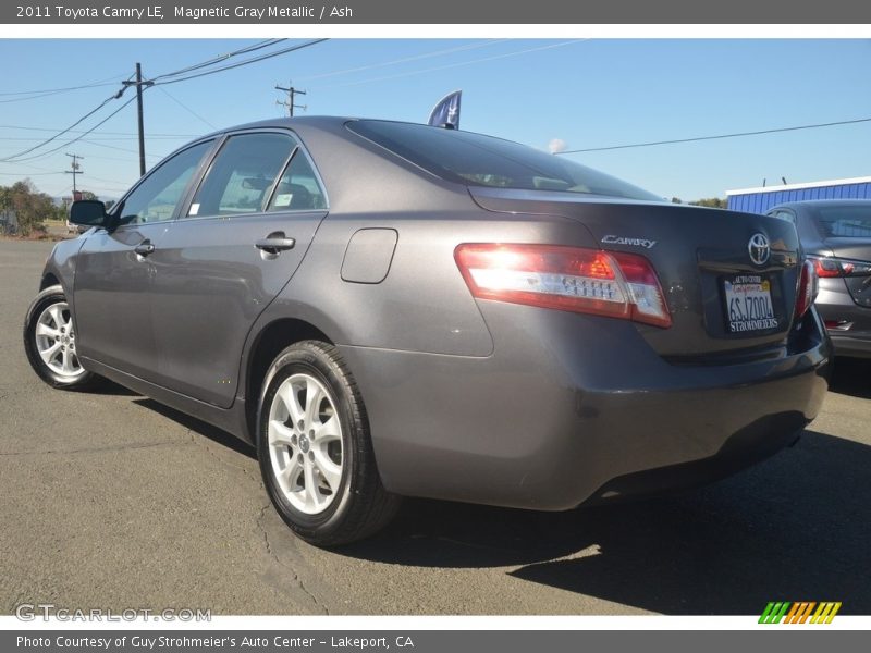 Magnetic Gray Metallic / Ash 2011 Toyota Camry LE