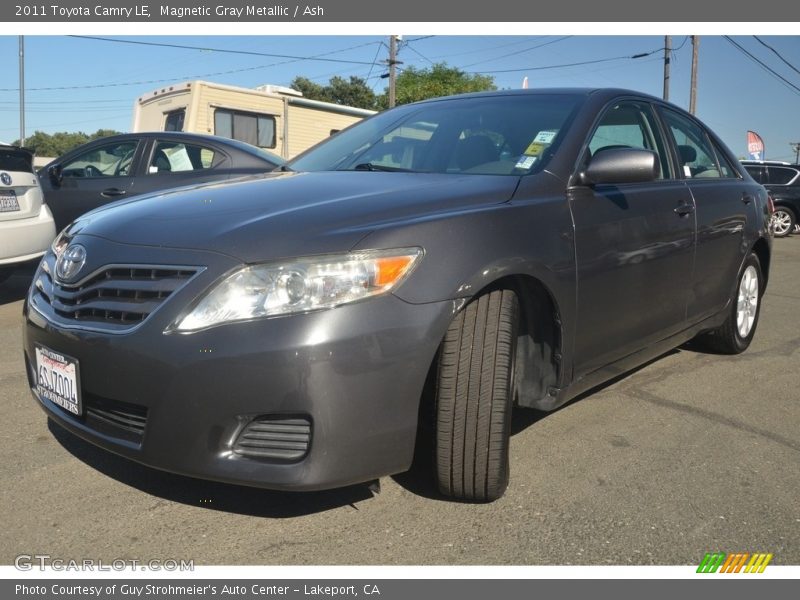 Magnetic Gray Metallic / Ash 2011 Toyota Camry LE