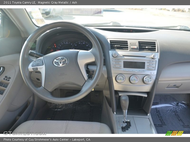 Magnetic Gray Metallic / Ash 2011 Toyota Camry LE