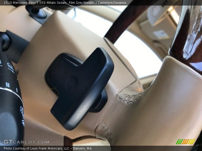 Flint Grey Metallic / Cashmere/Savanna 2010 Mercedes-Benz S 550 4Matic Sedan