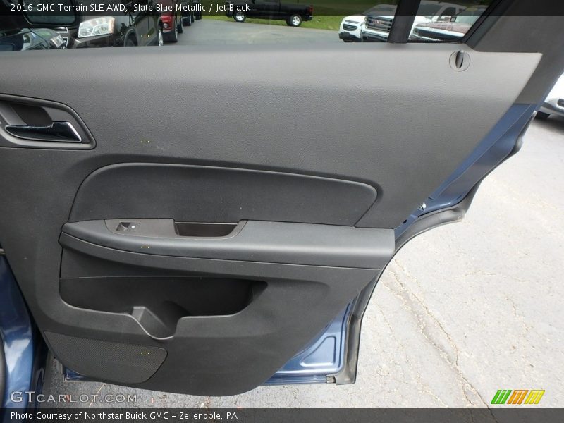 Slate Blue Metallic / Jet Black 2016 GMC Terrain SLE AWD
