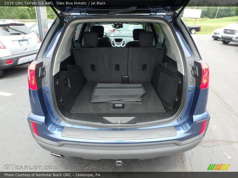 Slate Blue Metallic / Jet Black 2016 GMC Terrain SLE AWD