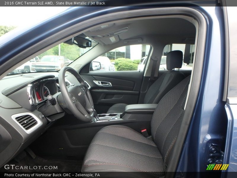 Slate Blue Metallic / Jet Black 2016 GMC Terrain SLE AWD