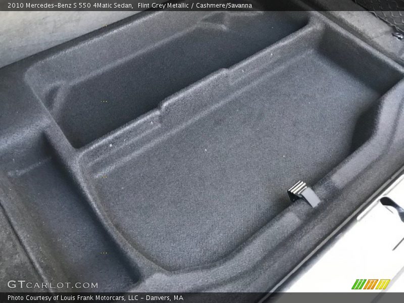Flint Grey Metallic / Cashmere/Savanna 2010 Mercedes-Benz S 550 4Matic Sedan