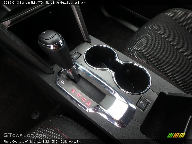 Slate Blue Metallic / Jet Black 2016 GMC Terrain SLE AWD