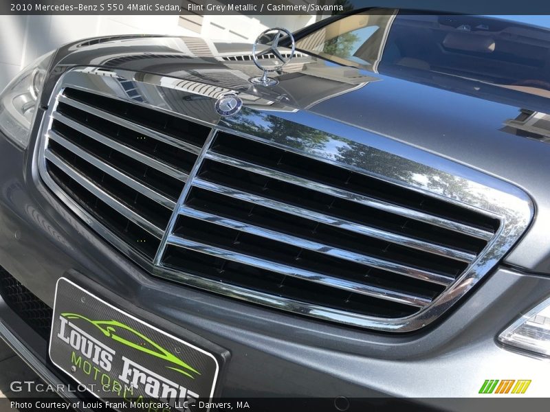 Flint Grey Metallic / Cashmere/Savanna 2010 Mercedes-Benz S 550 4Matic Sedan