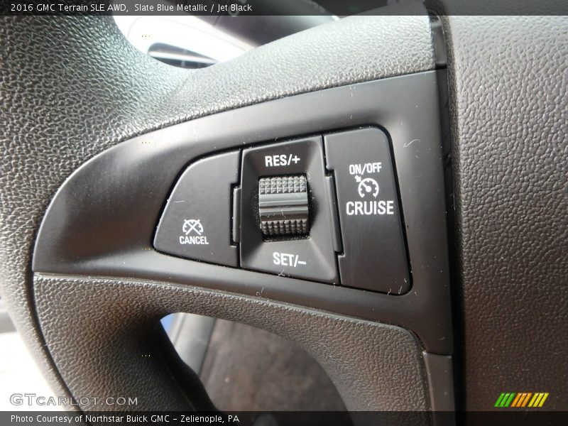Slate Blue Metallic / Jet Black 2016 GMC Terrain SLE AWD