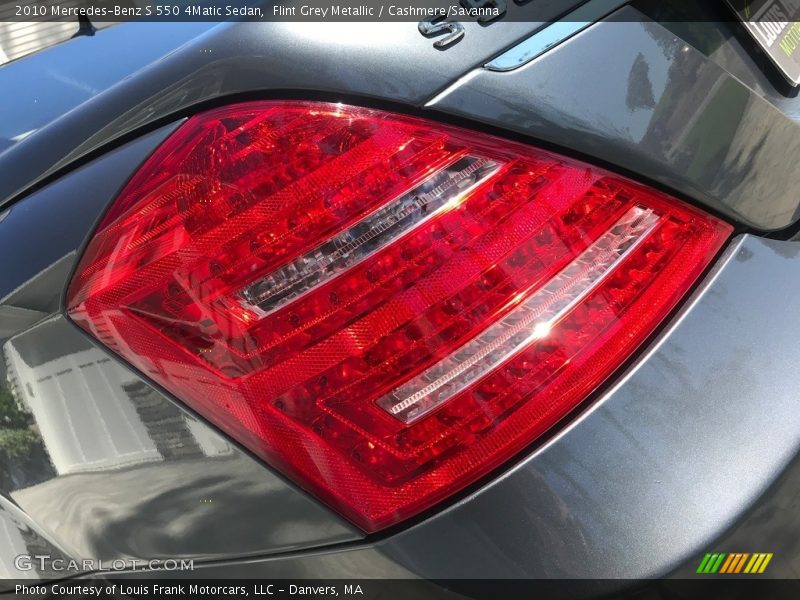 Flint Grey Metallic / Cashmere/Savanna 2010 Mercedes-Benz S 550 4Matic Sedan