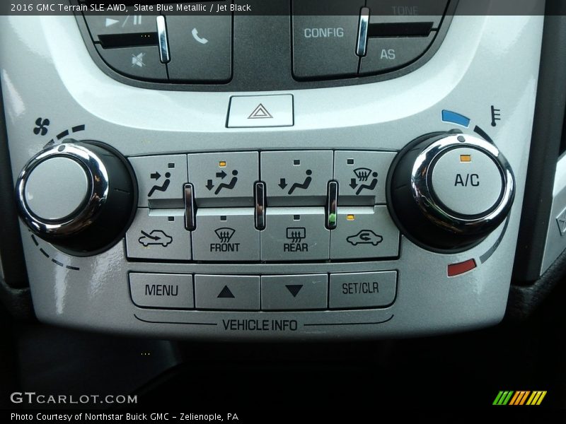 Slate Blue Metallic / Jet Black 2016 GMC Terrain SLE AWD