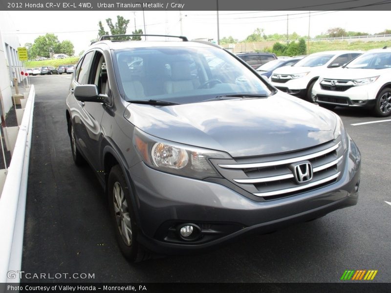 Urban Titanium Metallic / Gray 2012 Honda CR-V EX-L 4WD