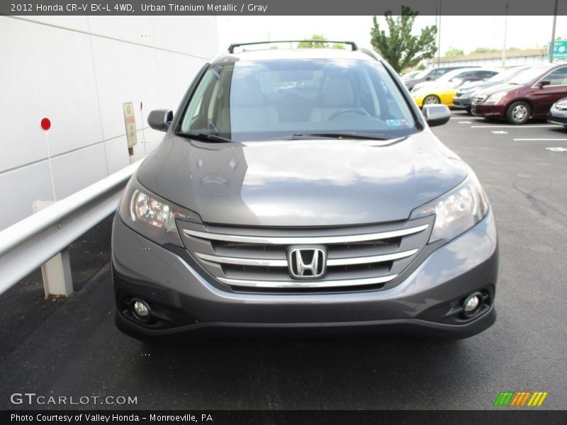 Urban Titanium Metallic / Gray 2012 Honda CR-V EX-L 4WD