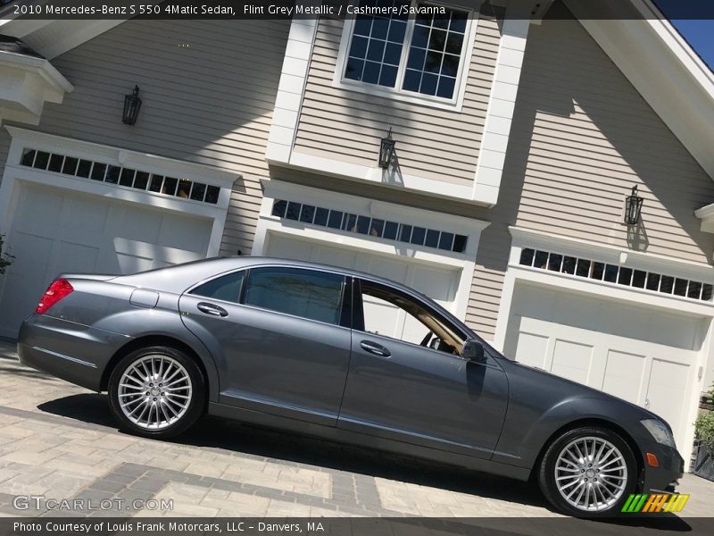 Flint Grey Metallic / Cashmere/Savanna 2010 Mercedes-Benz S 550 4Matic Sedan