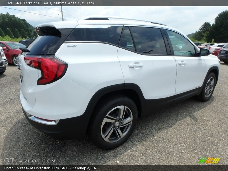 Summit White / Jet Black 2020 GMC Terrain SLT AWD