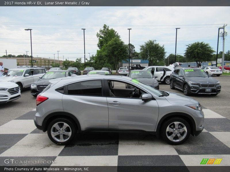 Lunar Silver Metallic / Gray 2017 Honda HR-V EX